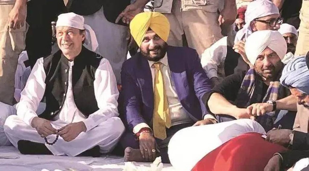 imran khan, Navjot Singh Sidhu, Pak PM