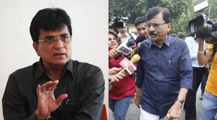 kirit somaiya, sanjay raut, mumbai