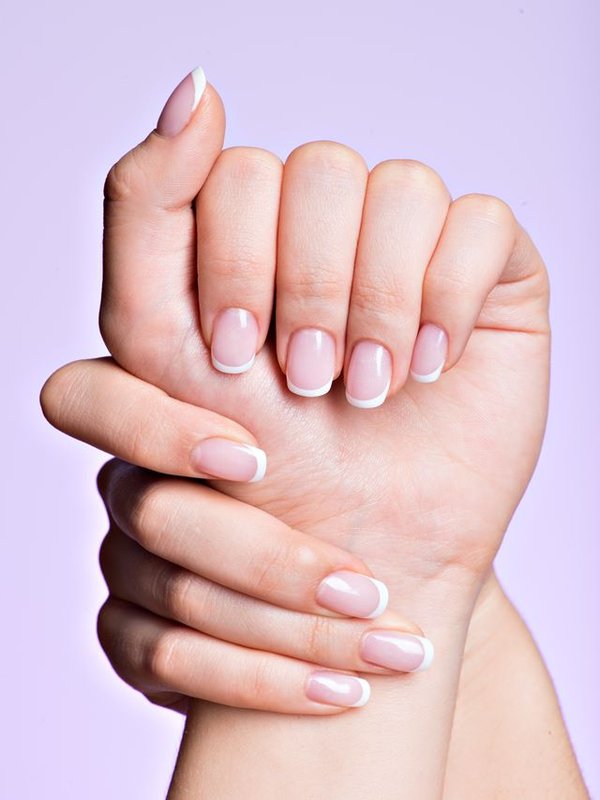 Beautiful woman's hands with beautiful nails