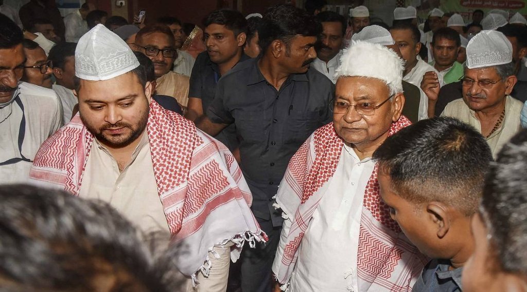 nitish iftar, tejashwi yadav, patna