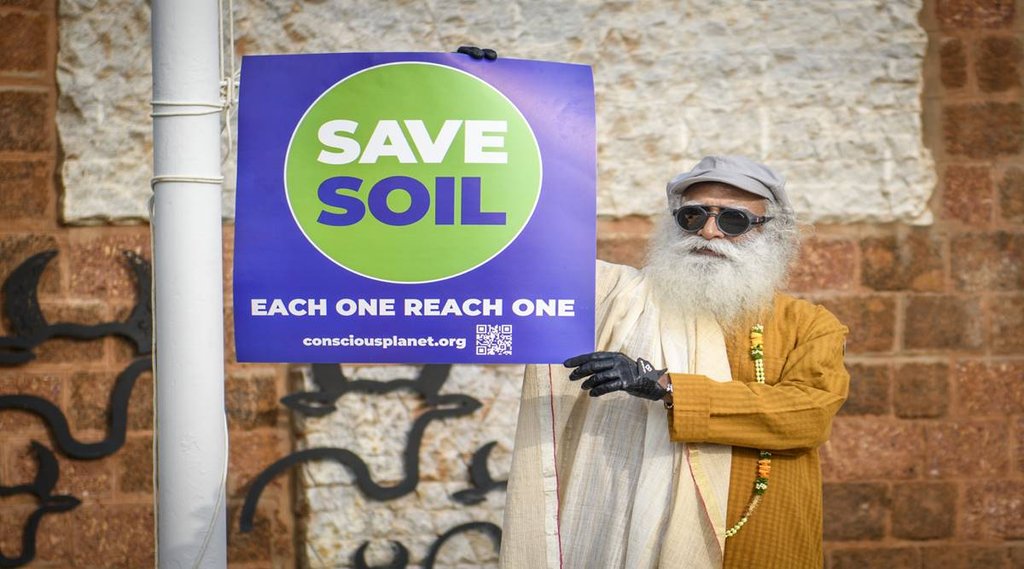 #ConnectWithSoil , Sadhguru, Founder-Isha Foundation
