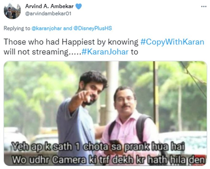 जब लोगों को पता चला कि शो बंद नहीं हो रहा है बल्कि टीवी की जगह ओटीटी पर आएगा।