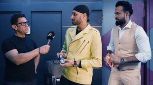 AAMIR KHAN HARBAJAN SINGH IPL 2022 IPL FINAL NAENDERA MODI STADIUM AHMEDABAD4