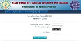 AP POLYCET Hall Ticket 2022। AP POLYCET 2022। AP POLYCET Exam 2022।