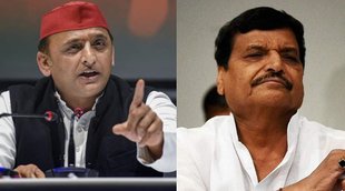 Akhilesh Yadav,Shivpal Yadav