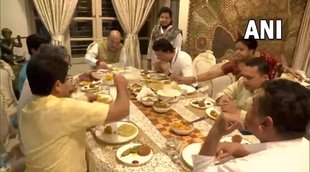 Saurav Amit Shah| Amit Shha Jai Shah| Jay Shah Troll| Amit shah Saurav Home Dinner Photo|