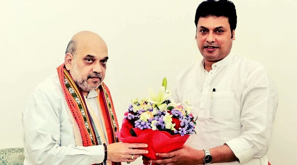 Amit Shah, biplab kumar deb