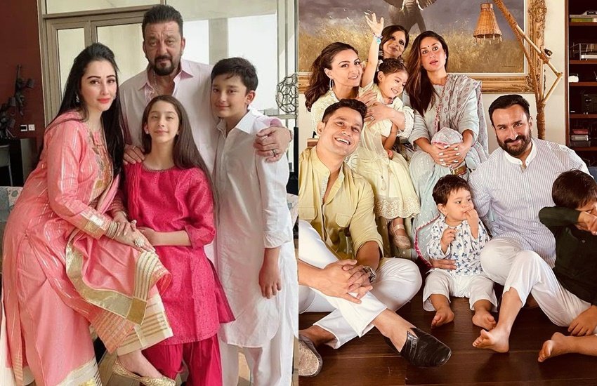 ईद का त्योहार देशभर में धूमधाम से मनाया गया। फिल्मी सितारों की ईद भी काफी रंगीन दिखी। जहां सलमान खान (Salman Khan) की बहन अर्पिता (Arpita Khan) की ईद पार्टी में सितारों का जमावड़ा दिखा तो वहीं कई एक्टर्स ने अपनी फैमिली के साथ ईद मनाई। आइए देखें कुछ तस्वीरें: