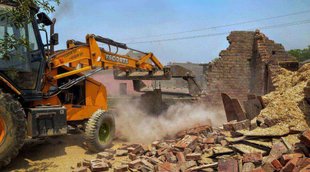 Bulldozer| bulldozer action| National News|