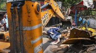 Anti Encroachment, Kanpur Dehat, Bulldozer