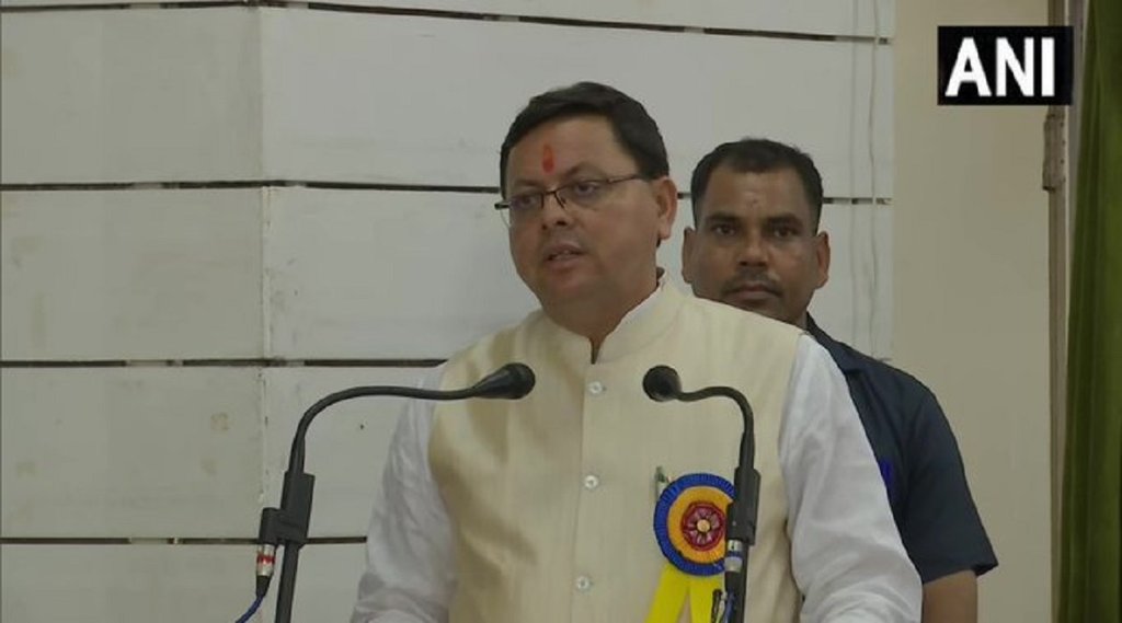 CM Pushkar Singh Dhami
