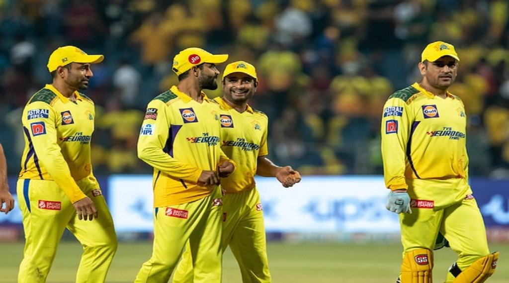टीम चेन्नई सुपरकिंग्स। (फोटो: IPL Twitter)