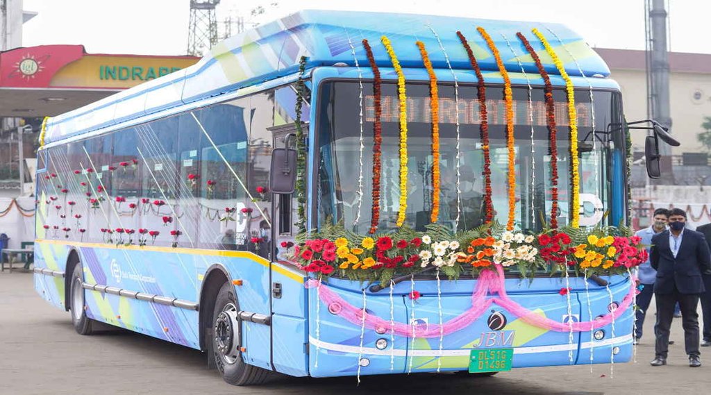 Electric Bus in Delhi | Electric Bus