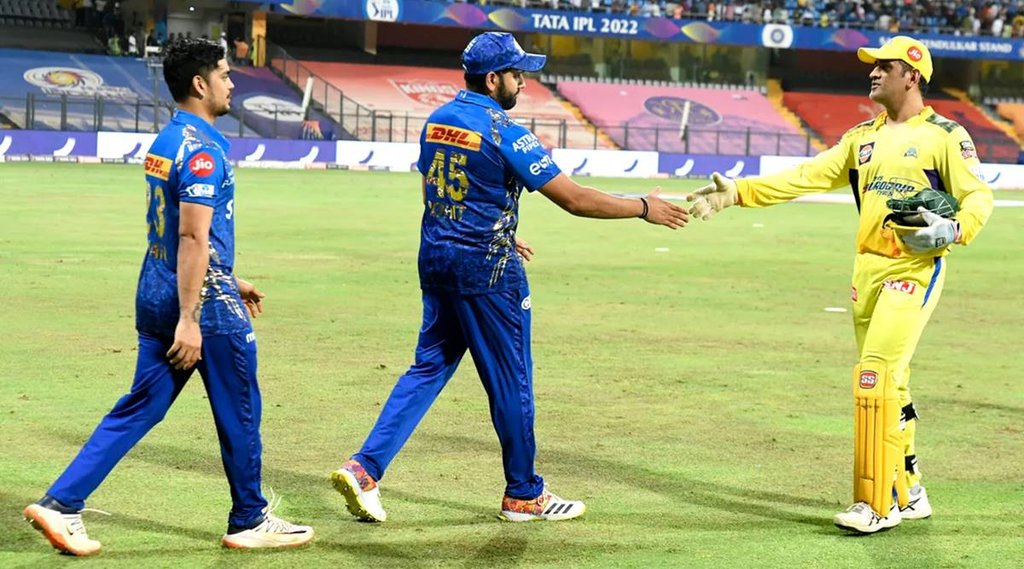 IPL 2022 CSK vs MI Live Cricket Score Chennai Super Kings vs Mumbai Indians1