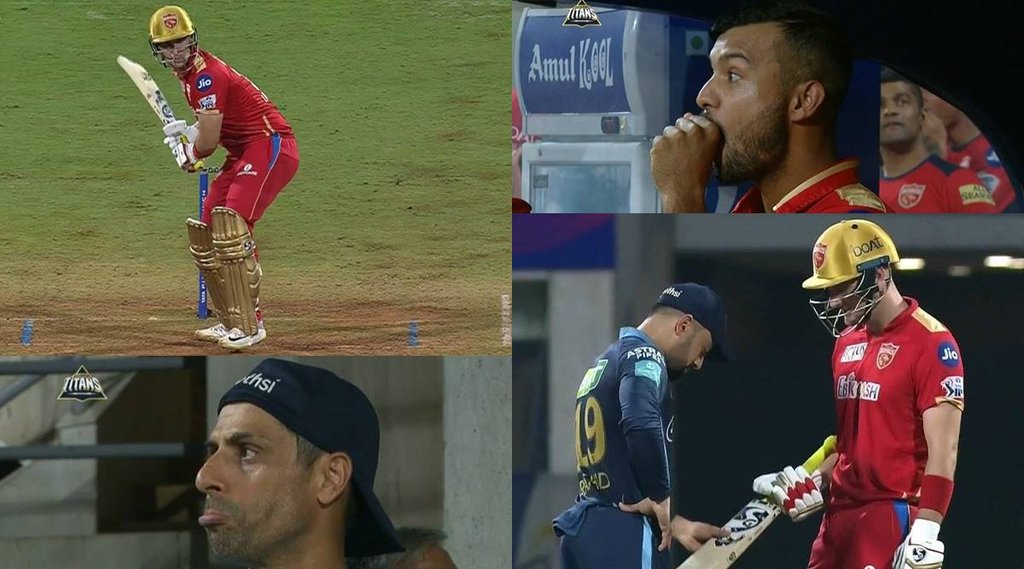 Liam Livingstone Ashish Nehra Rashid Khan Shami Anil Kumble Mayank Agarwal Liam Livingstone IPL 2022 Six