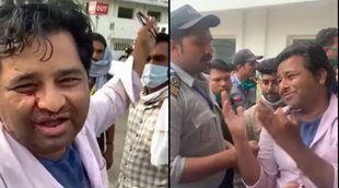 MP | Shivraj Singh Chauhan | bansal hospital | bansal hospital gaurds attacked on journalist | journalist Govind Gurjar