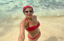 Mandira Bedi Love Life, Mandira Bedi on Holiday
