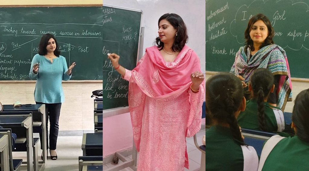 Government school | Manu Gulati with Students | Manu Gulati Delhi
