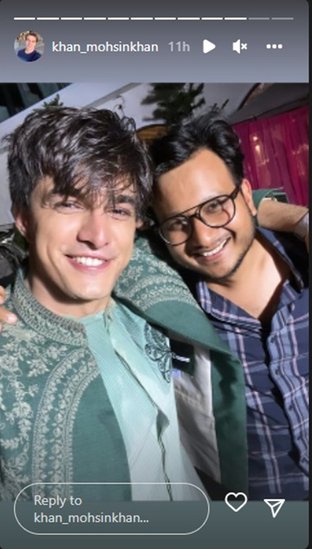 कहा जा रहा है कि जल्द ही मोहसिन और अनेरी का यह नया प्रोजेक्ट ऑन एयर हो सकता है। (All Photos/Screenshot: Mohsin Khan Instagram)