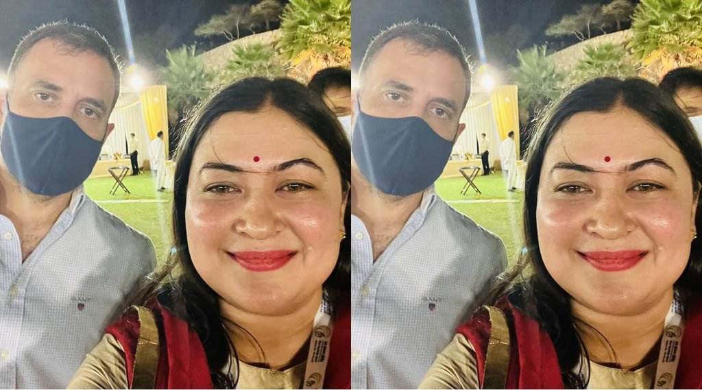 Ragini Nayak Jansatta| Ragini Nayak With rahul Gandhi| Rahul Gandhi Troll Social Media|