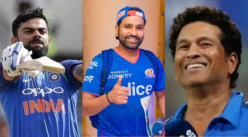 Sachin Tendulkar VIRAT KOHLI Rohit Sharma IPL 2022 LSG MI RCB DC KKR SRH GT RR RCB CSK