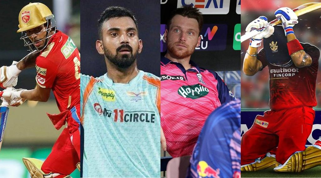 Shikhar dhawan KL Rahul Virat Kohli Jos buttler IPL 2022 SRH vs PBKS IND vs SA