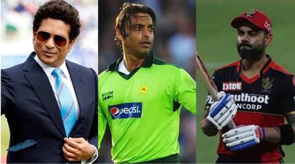 Virat Kohli Shoaib Akhtar Sachin Tendulkar Virender Sehwag Daniel Vettori Ian Bishop