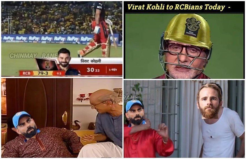 IPL 2022 में विराट कोहली (Virat Kohli) की परफॉर्मेंस अब तक निराशाजनक रही है। वह अपने बल्ले से कोई कमाल नहीं कर पाए हैं और उनकी इस परफॉर्मेंस को देखते हुए सोशल मीडिया पर विराट कोहली पर मीम्स (Memes) की बाढ़ आ गई है। मीम्स ऐसे जिसे देखकर आपके चेहरे पर भी मुस्कान आ जाएगी।  