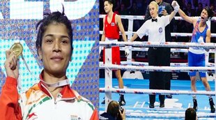 Nikhat Zareen wins her first World Championship medal
