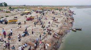 dead bodies in river| deaths from corona| WHO