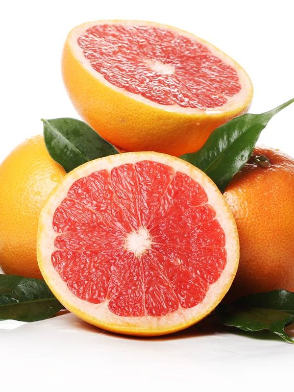 Fresh grapefruits