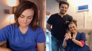 Nisha rawal, Karan mehra