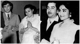 raj kapoor, Rishi kapoor, Vaijayanti mala