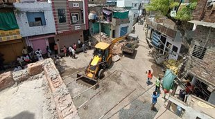 mp bulldozer, Rajgarh, Bhopal