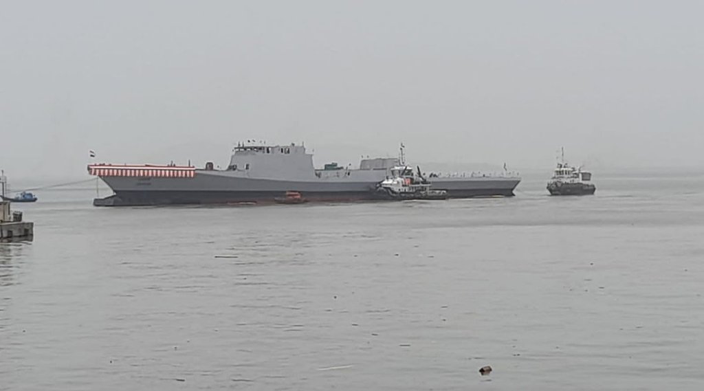 INS surat| INS udaigiri| rajnath singh
