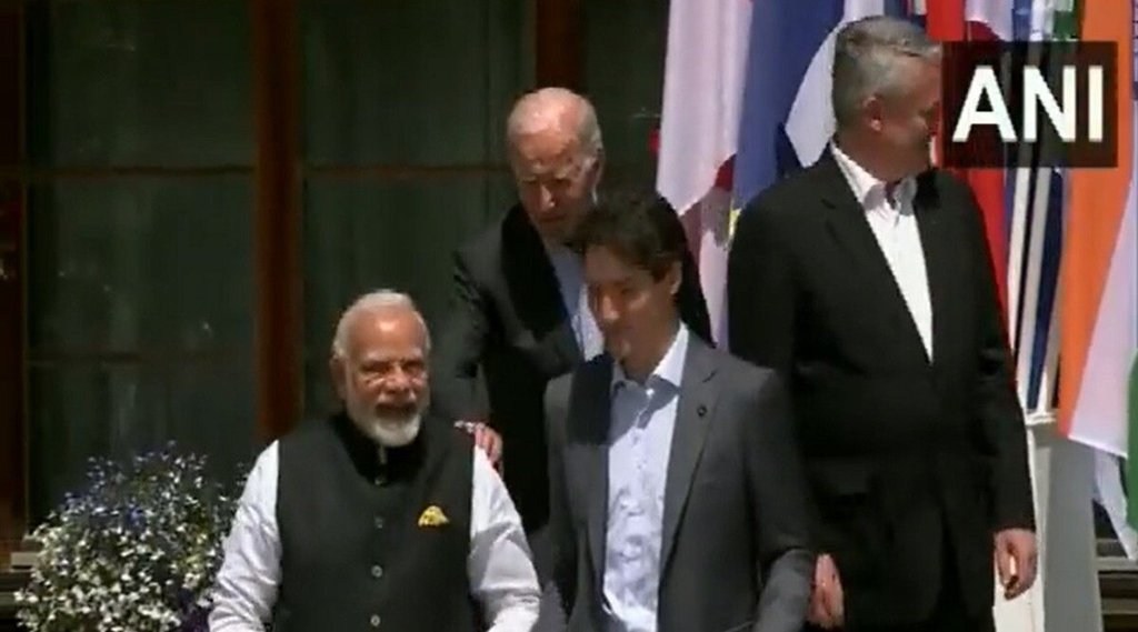 PM Modi II G7 Summit II Joe Biden