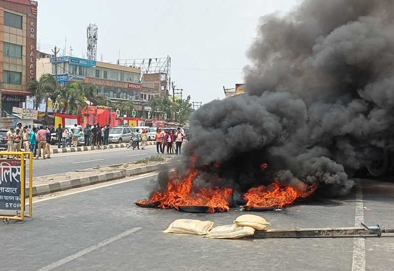 इस स्कीम को लेकर सबसे ज्यादा विरोध बिहार और उत्तर प्रदेश में जताया जा रहा है। यह तस्वीर मुज्जफरनगर की है।