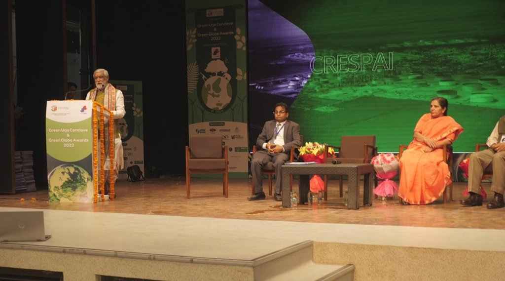 विश्व पर्यावरण दिवस पर आईआईटी दिल्ली में ग्रीन ऊर्जा कॉन्क्लेव को संबोधित करते पर्यावरण, वन और जलवायु परिवर्तन राज्यमंत्री अश्विनी कुमार चौबे।