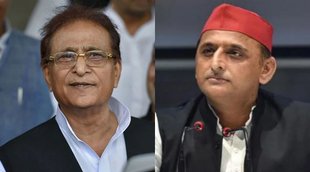 Azam khan,akhilesh Yadav