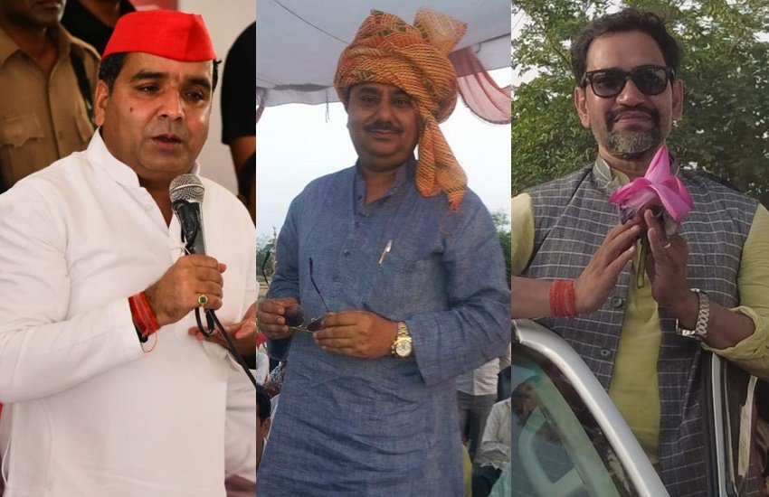 Azamgarh Bypoll: आजमगढ़ लोकसभा सीट पर उपचुनाव हो रहे हैं। इस चुनाव में समाजवादी पार्टी (Samajwadi Party) से अखिलेश यादव (Akhilesh Yadav) के चचेरे भाई धर्मेंद्र यादव (Dharmendra Yadav) मैदान में हैं तो बीजेपी (BJP) ने दिनेश लाल यादव उर्फ निरहुआ (Nirahua) पर दांव खेला है। मायावती (Mayawati) की बसपा (BSP) ने शाह आलम उर्फ गुड्डू जमाली (Guddu Jamali) को प्रत्याशी बनाया है।