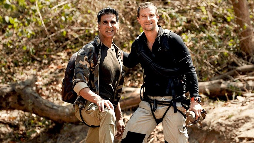 Akshay Kumar: बेयर ग्रिल्स के शो का हिस्सा बनने वालों में बॉलीवुड के खिलाड़ी अक्षय कुमार का नाम भी शामिल है।