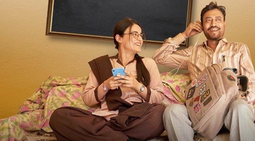 Angrezi medium- इरफान खान अपनी आखिरी फिल्म अंग्रेजी मीडियम में राघिका मदान के पिता के किरदार में थे। फिल्म मे उनका अभिनय शानदार रहा था। फिल्म को आईएमडीबी पर 7.2 रेटिंग मिली है।