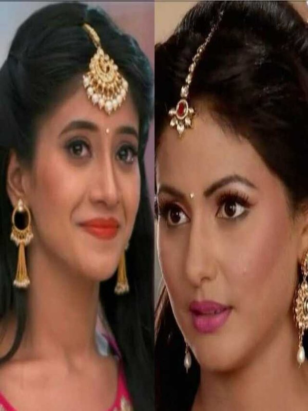 HINA KHAN AND SHIVANGI JOSHI