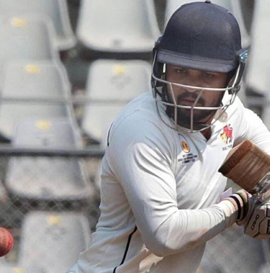Hardik Tamore Ranji Trophy Hardik Tamore Mumbai against Uttar Pradesh MUM vs UP