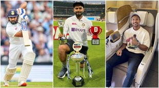 INDIA vs ENGLAND TEST MATCH Rohit Sharma Rishabh Pant Mayank Agarwal Rohit Sharma And Company