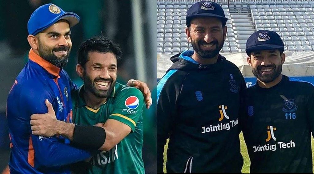 INDIA vs PAKISTAN Mohammad Rizwan virat kohli Cheteshwar Pujara IND vs PAK