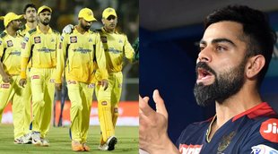 IPL 2022 Virat Kohli MS Dhoni CSK Mitchell Santner RCB Twitter Tweet