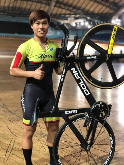 Indian cycling pioneer Deborah Herold Facebook