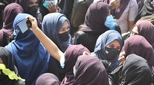 Karnataka Hijab Row | college suspends 24 girls | Government First Grade college