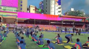 Mob attacks on India yoga program | Muslim majority Maldives | International Yoga Day 2022 | yoga day 2022